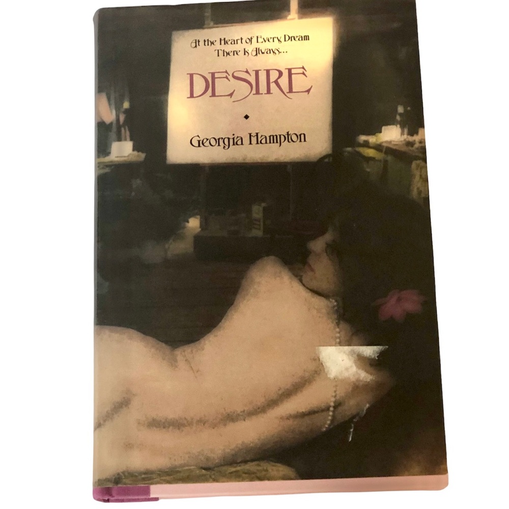 Dark Desire hardback book written by Georgia Hampton